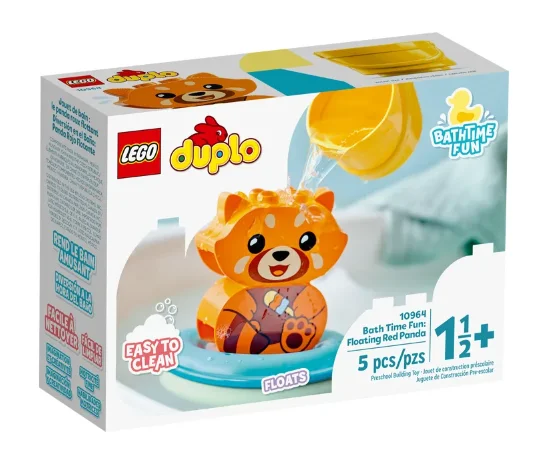 Solid Wood Building Blocks with Glow - in - the - Dark Elements for Nighttime FunLEGO Bath Time Fun: Floating Red Panda