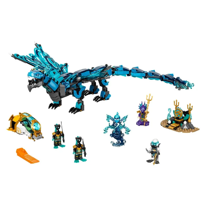 Solid Wood Educational Building Blocks for Developing Spatial Skills in KidsLEGO Ninjago Water Dragon - 71754