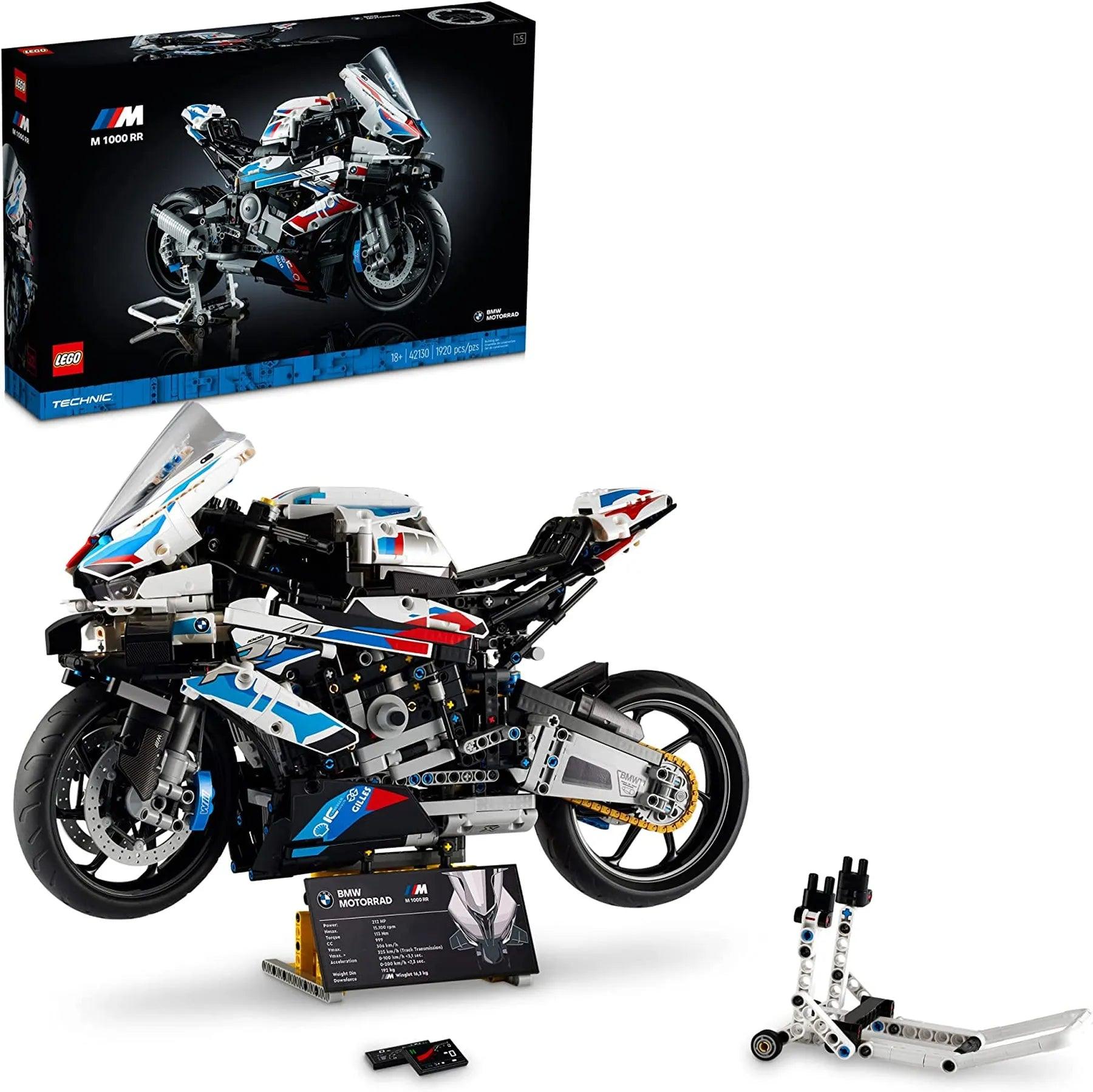 High - Grade Solid Wooden Building Blocks with a Puzzle - Solving FeatureLEGO TECHNIC 42130 BMW M 1000 RR