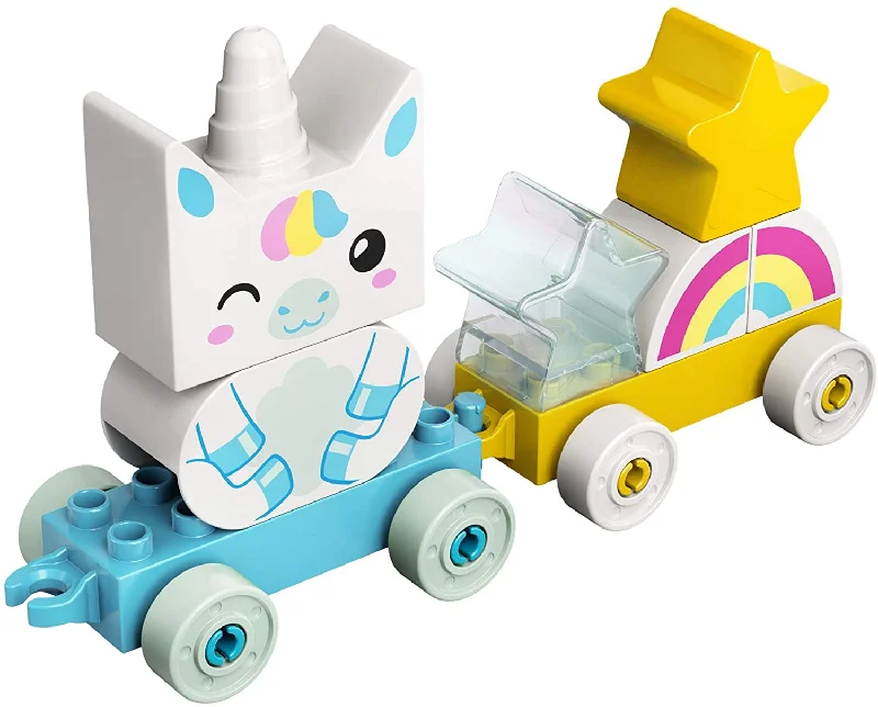 Solid Wood Educational Building Blocks for Developing Spatial Skills in KidsLEGO Duplo - My First Unicorn 10953