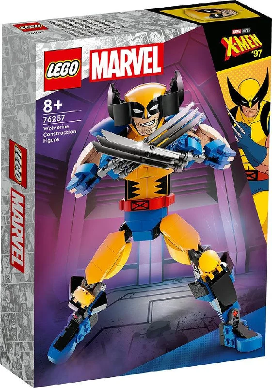 Natural - Finish Large - Sized Wooden Building Blocks for Toddlers' Creative PlayLEGO MARVEL 76257 Marvel Wolverine Construction Figure