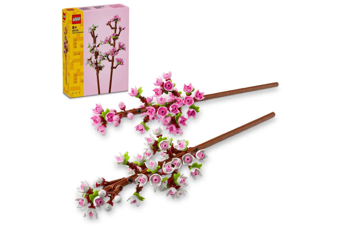 Sustainable Wooden Building Blocks in Geometric Shapes for Advanced ConstructionLego Botanicals Cherry Blossoms 40725