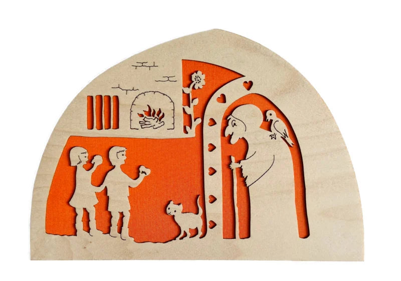 Stapelstein Toy Magnetic Drawing Boards for Creative ToddlersDe Noest Hans en Grietje silhouet