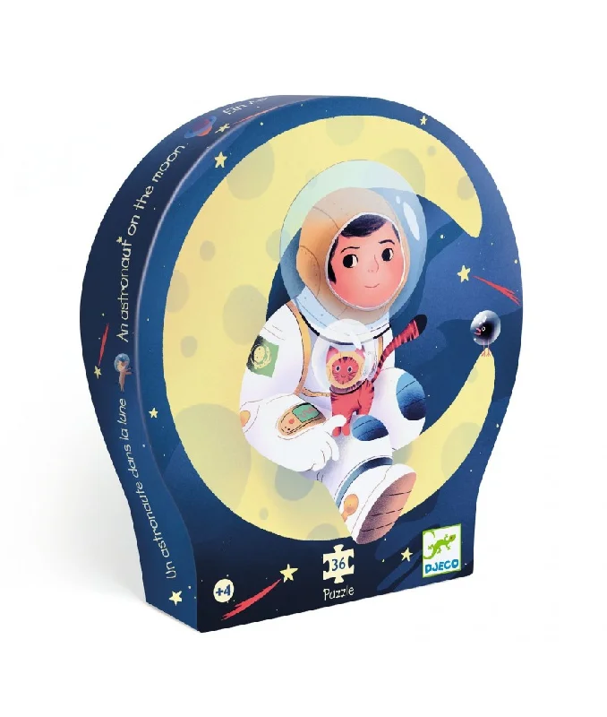 Stapelstein Toy Outdoor Play Tents for Summer Backyard FunDjeco puzzel een astronaut op de maan