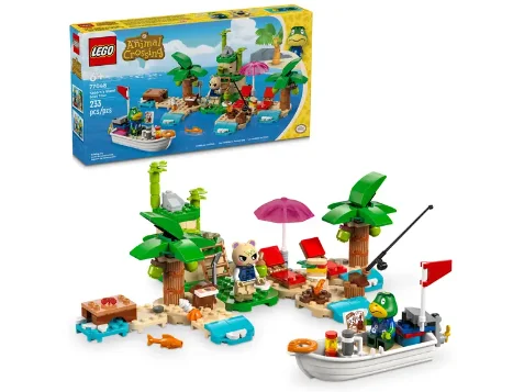 Eco - Friendly Wooden Building Blocks with a Castle - Building ThemeKapp'n's Island Boat Tour