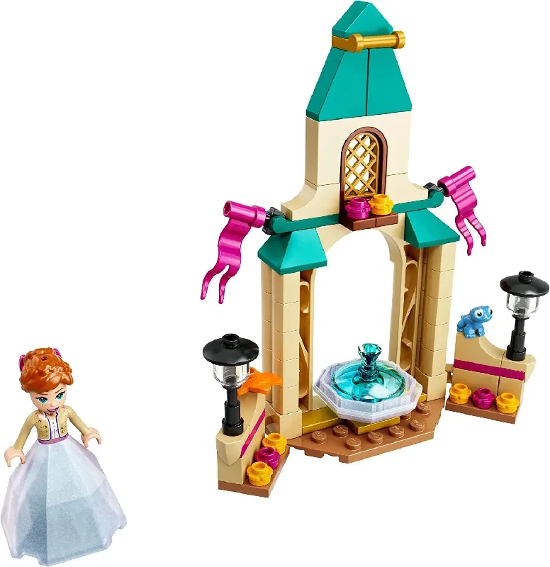 Natural - Finish Large - Sized Wooden Building Blocks for Toddlers' Creative PlayLEGO Disney - Annas Castle Courtyard 43198