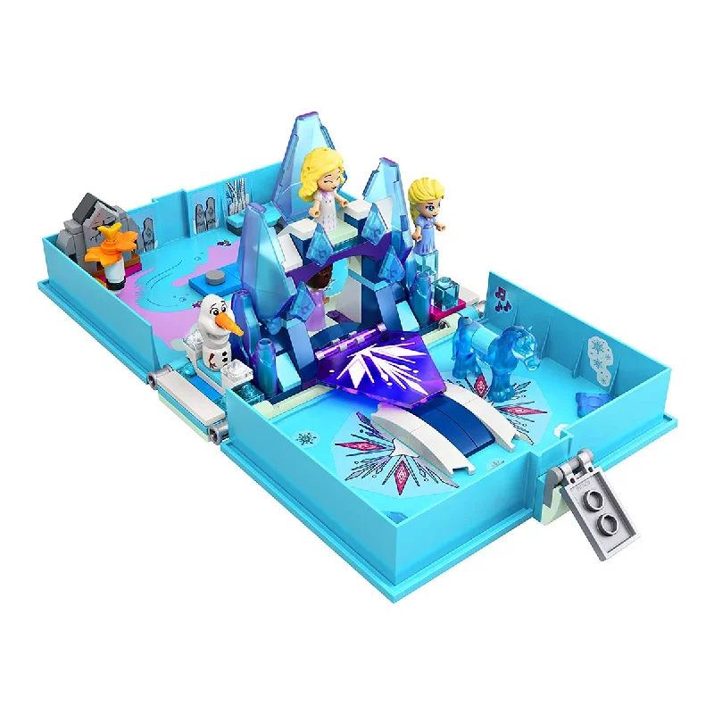 Eco - Friendly Wooden Building Blocks with a Castle - Building ThemeLEGO Disney - Elsa and The Nokk Storybook Adventures 43189