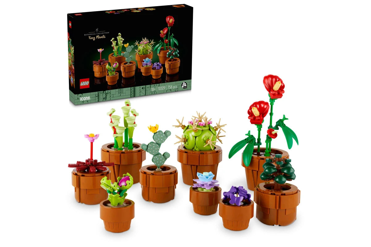 Hand - Carved Wooden Building Blocks with Alphabet and Number EngravingsLego Botanicals Tiny Plants 10329