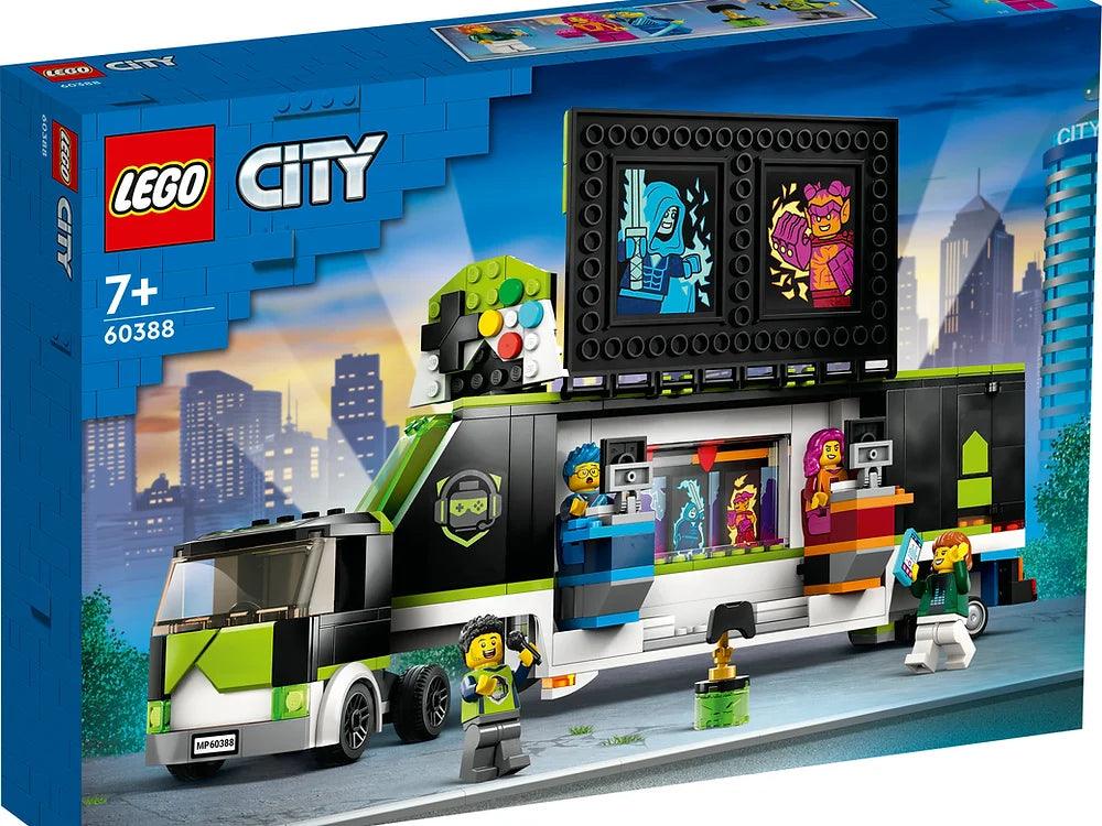 Eco - Friendly Solid Wood Building Blocks with Smooth Edges for Safe ConstructionLEGO CITY 60388 Gaming Tournament Truck