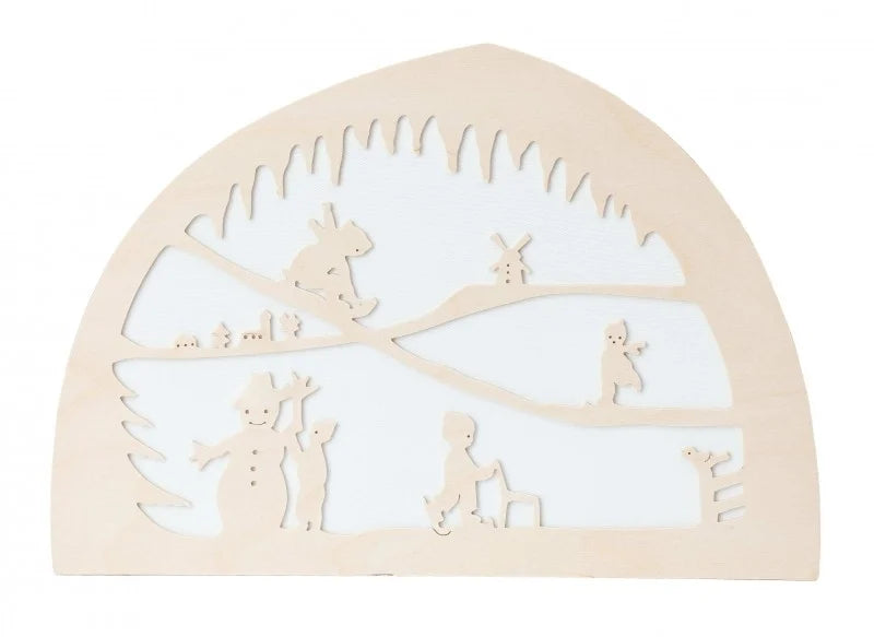 Stapelstein Toy Magnetic Drawing Boards for Creative ToddlersDe Noest winter silhouet