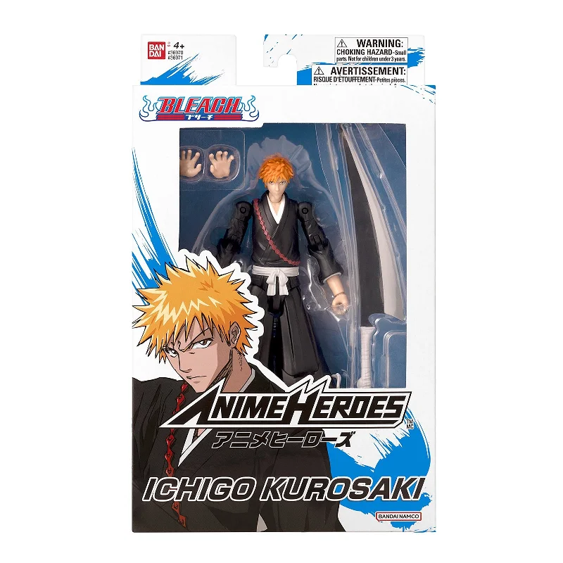 DC Comics Batman Action Figure in Classic Batsuit with Detachable Utility BeltBandai Anime Heroes Bleach Ichigo Kurosaki Action Figure