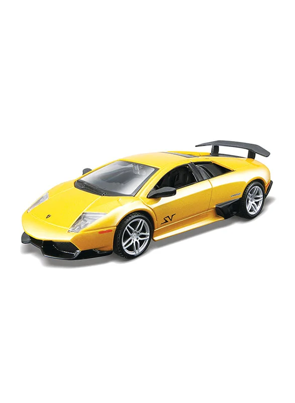 1:18 Scale Die - Cast Model of a 1969 Chevrolet Camaro SS with Opening Doors and HoodBburago 1:32 Plus Lamborghini Murcielago Lp670-4 Sv Car - Yellow