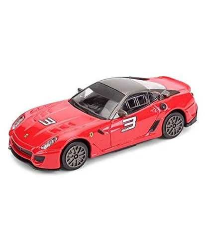 Battery - Powered Miniature Train for Indoor Home Layouts with Sound EffectsBburago 1:43 Ferrari Kit 599xx Car - Red