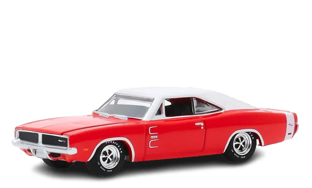 Battery - Powered Miniature Train for Indoor Home Layouts with Sound EffectsBburago Die Cast 1969 Dodge Charger RT Car Asst 1:64 Scale - Red