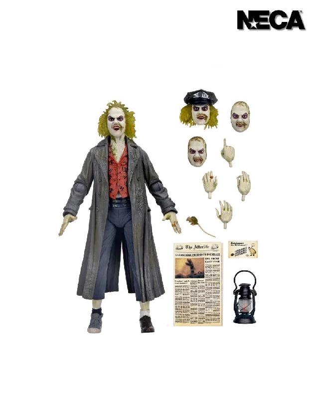 Star Wars Darth Vader Action Figure with Poseable Lightsaber and Force - Choke AccessoryBeetlejuice Ultimate Beetlejuice Tour Guide 7” Scale Action Figure - NECA