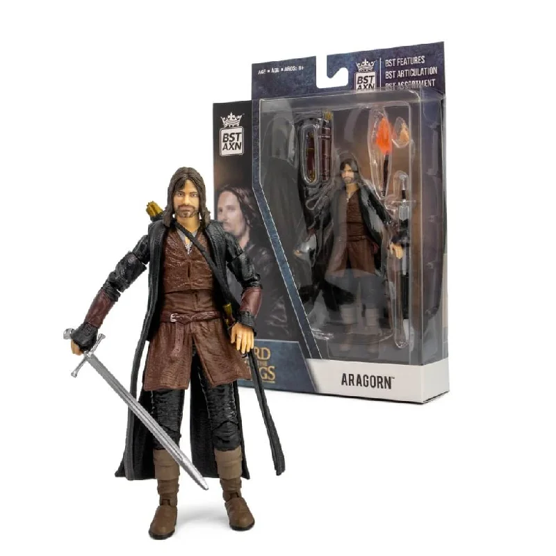 Harry Potter Harry Potter Action Figure with Hogwarts Robe and WandBst Axn 5Inch(12cm) Action Figure The Lord Of The Rings Aragorn