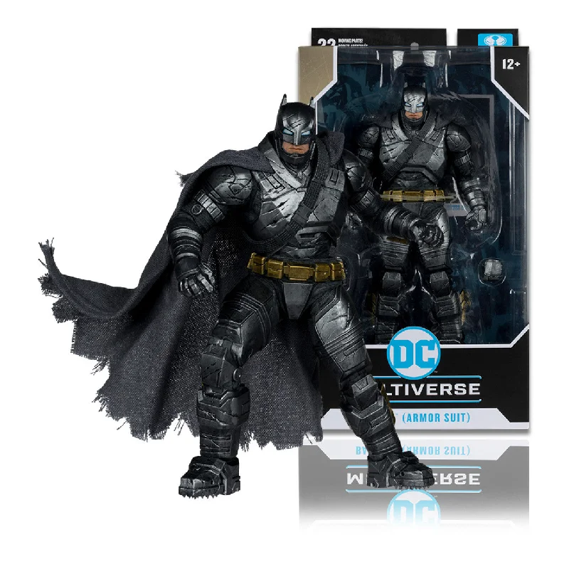 G.I. Joe Snake Eyes Action Figure with Stealth Suit and Ninja WeaponsDC Multiverse Batman Armored Suit (Batman v Superman: Dawn of Justice) 7" Inch Scale Action Figure - McFarlane Toys