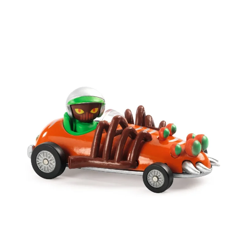 Battery - Operated Ride - On Tractor for Toddlers with Farmer - Themed AccessoriesDjeco Crazy Motors - Turbo Spider