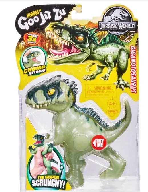 DC Super Hero Girls Wonder Woman Action Figure with Lasso of Truth and ShieldGOO JIT ZU JURASSIC WORLD GIGANOTOSAURUS