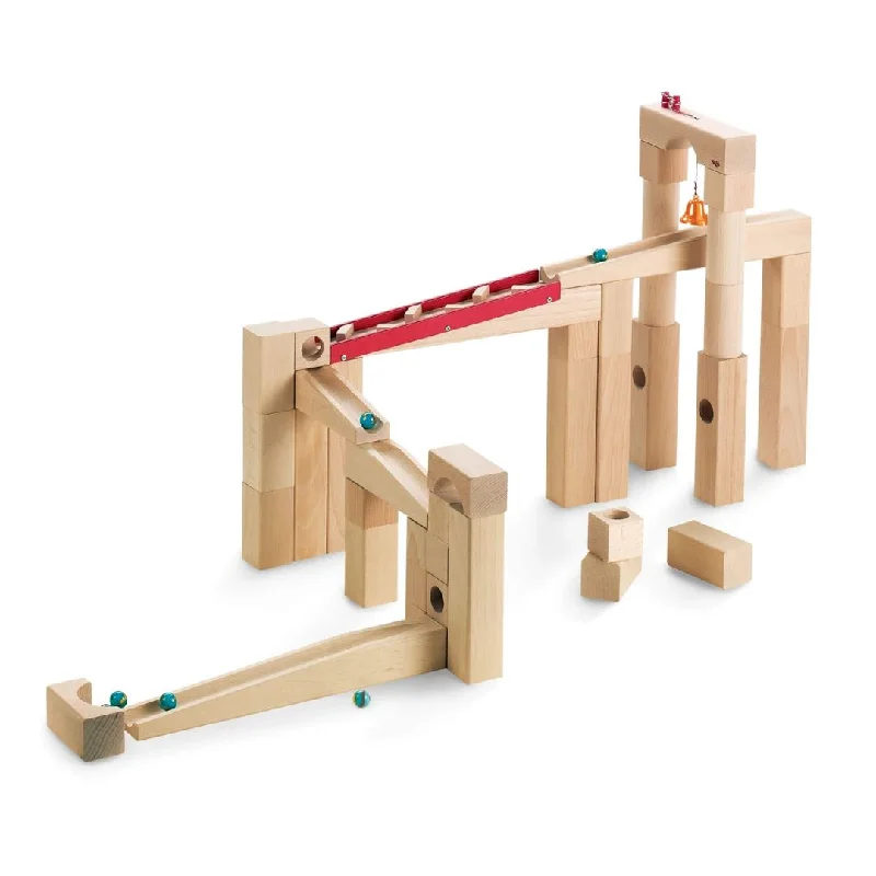 Traditional Wooden Yo - Yo with String and a Smooth Spinning Axle for Retro FunLarge Wooden Marble Run Set