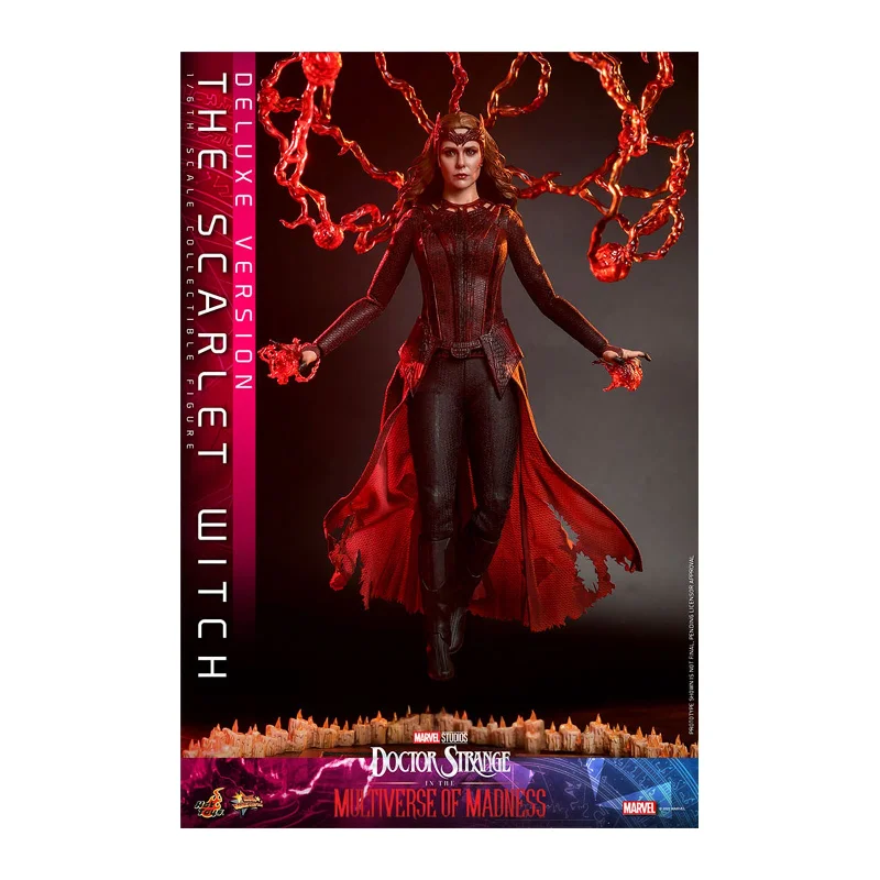 DC Comics Batman Action Figure in Classic Batsuit with Detachable Utility BeltHot Toys Multiverse Madness Scarlet Witch Deluxe Sixth Scale Action Figure