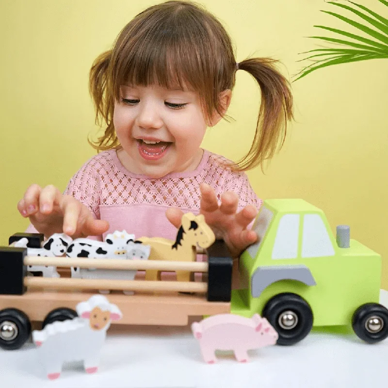 Heirloom - Quality Wooden Dollhouse with Multiple Floors and Furniture AccessoriesJaBaDaBaDo Farm Tractor