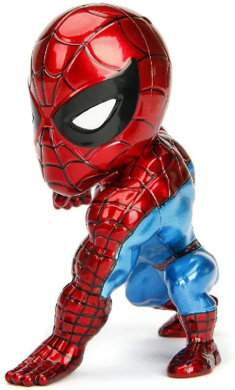 Hello Kitty Action Figure with Bow - Adorned Outfit and Miniature Sanrio ItemsJada - Marvel 4" Classic Spiderman Figure