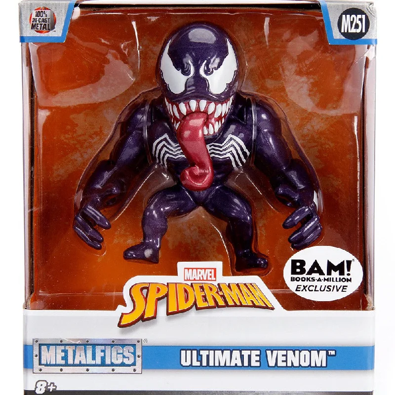 Sonic the Hedgehog Action Figure with Super - Speed Base and Ring CollectiblesJADA - Marvel 4" Ultimate Venom Figure