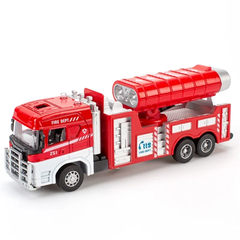 Battery - Operated Ride - On Tractor for Toddlers with Farmer - Themed AccessoriesMagni Firetruck - Model 1