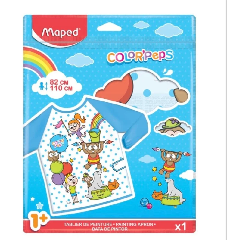 Maped Colour'Peps Painting Apron (Age 4+)