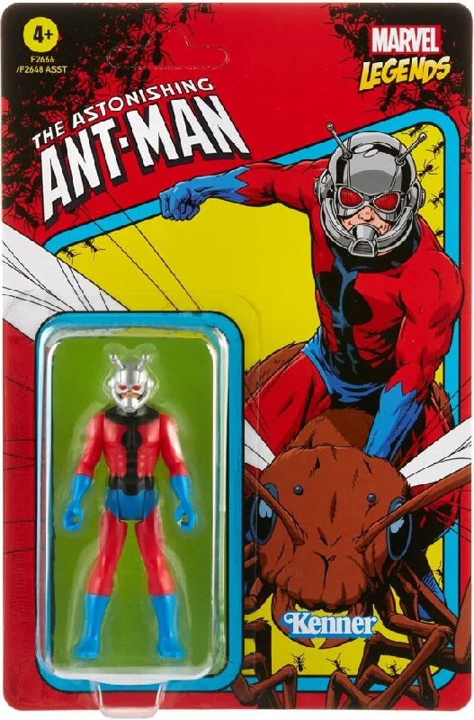 Hello Kitty Action Figure with Bow - Adorned Outfit and Miniature Sanrio ItemsMarvel Legends 3.75 Inch Retro Figure The Astonishing Antman