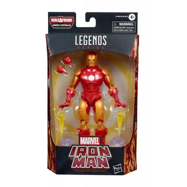 Transformers Optimus Prime Action Figure with Convertible Vehicle Mode and Battle AxeMarvel Legends Series Figure Iron Man