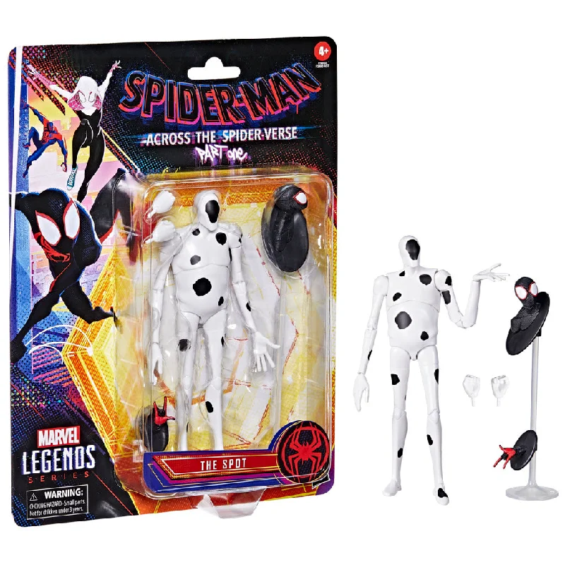 G.I. Joe Snake Eyes Action Figure with Stealth Suit and Ninja WeaponsMarvel Legends Series Spider-Man Across The Spider-Verse Figure The Spot