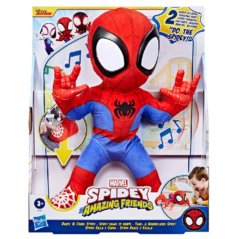 Pokémon Pikachu Action Figure with Electric - Charge LED and Poké BallMarvel Spidey And His Amazing Friends Dance N Crawl Spidey