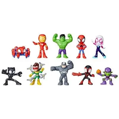 Power Rangers Red Ranger Action Figure with Morpher and BlasterMarvel Spidey and his Amazing Friends Spidey Surprise - 10pk