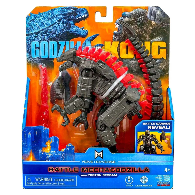 DC Super Hero Girls Wonder Woman Action Figure with Lasso of Truth and ShieldMonsterverse Godzilla vs Kong: Battle MechaGodzilla with Proton Scream 6" Figure