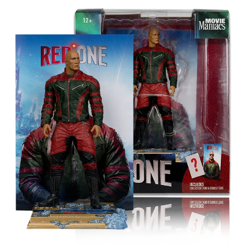 Minecraft Steve Action Figure with Crafting Table and PickaxeMovie Maniacs: Callum Drift (Red One) 6" Posed Figure - McFarlane Toys