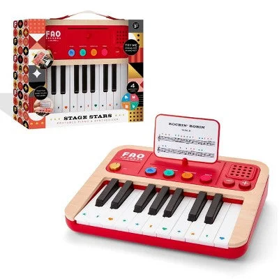 New - FAO Schwarz Stage Stars Portable Piano and Synthesizer