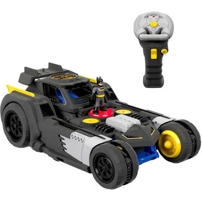 Barbie Fashionista Action Figure with Trendy Streetwear and AccessoriesFisher-Price Imaginext DC Super Friends Batman and Transforming Batmobile RC Vehicle