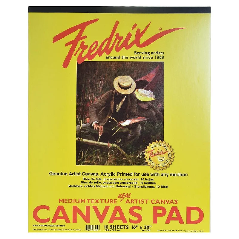 Solid Wood Canvas Stretchers for DIY Canvas Preparation in PaintingPad - Fredrix Canvas 16x20