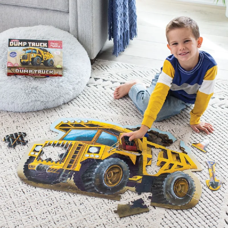 Slot Car Racing Set featuring Formula 1 Cars and a Multilane TrackPeaceable Kingdom - Shiny Dump Truck Floor Puzzle