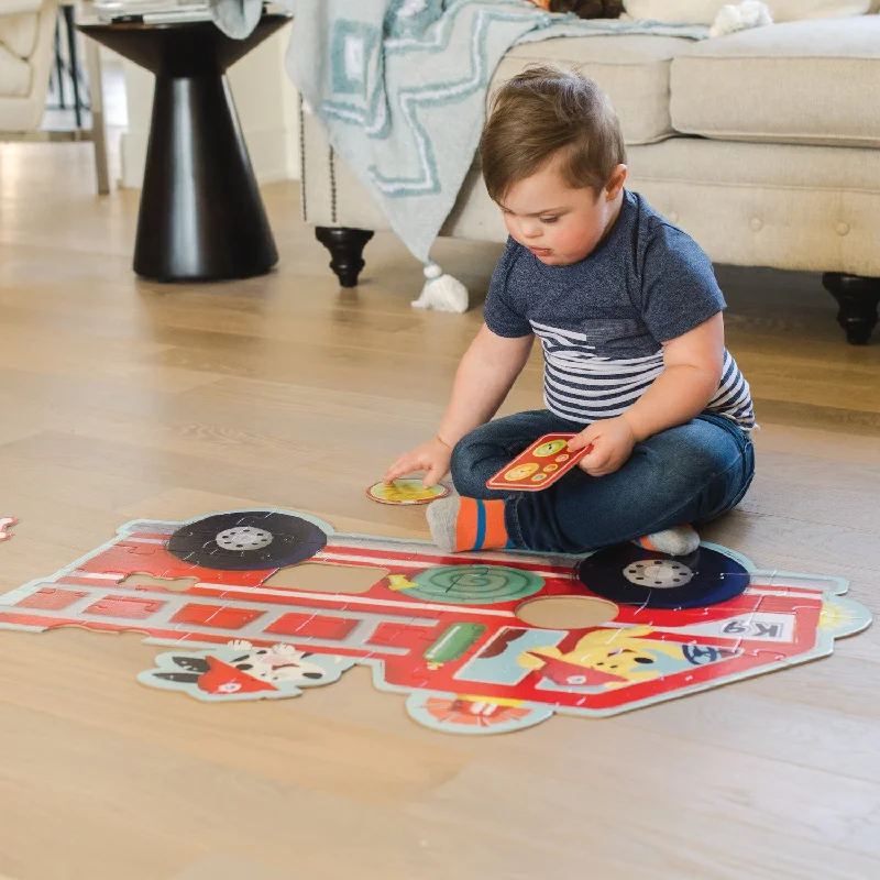 Radio - Controlled Drift Car with Adjustable Suspension and High - Grip TiresPeaceable Kingdom - Shiny Fire Truck Pups Floor Puzzle