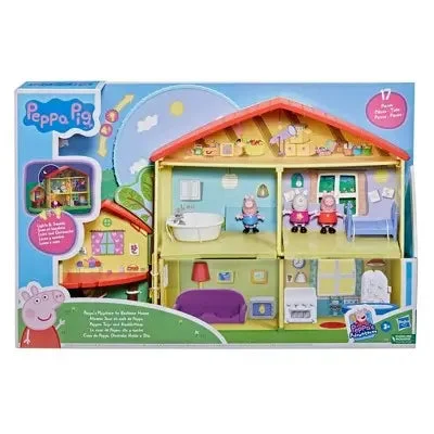 The Lord of the Rings Aragorn Action Figure with Andúril Sword and Gondorian ArmorPeppa Pig Peppa's Playtime to Bedtime House Playset