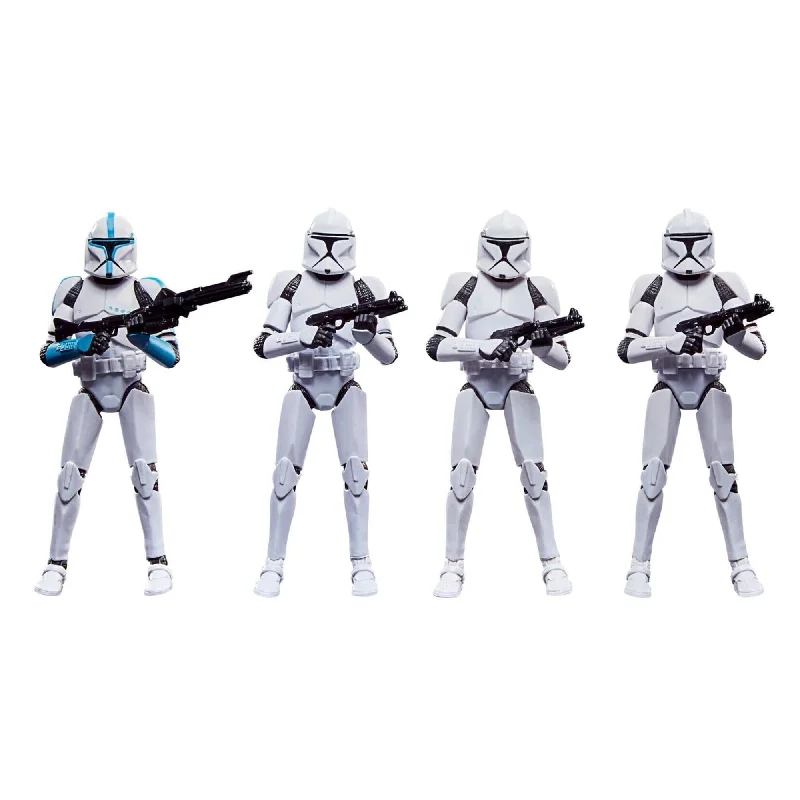 Minecraft Steve Action Figure with Crafting Table and PickaxeStar Wars 3.75 Inch Action Figure 4-Pack | Phase I Clone Troopers