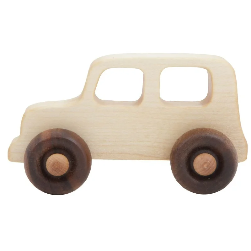 Hand - Carved Wooden Alphabet Blocks for Early Learning and Toddler DevelopmentWooden Off Road Vehicle