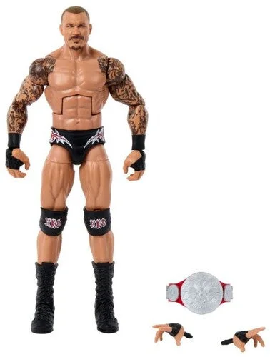 Minecraft Steve Action Figure with Crafting Table and PickaxeWWE Elite Collection Figure Series 98 Randy Orton