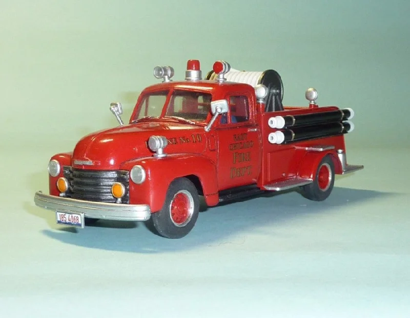 Precision - Crafted Solid Wood Bridge Models Toys for Engineering - Minded Kids1954 Chevrolet Fire Truck (TRU-106)