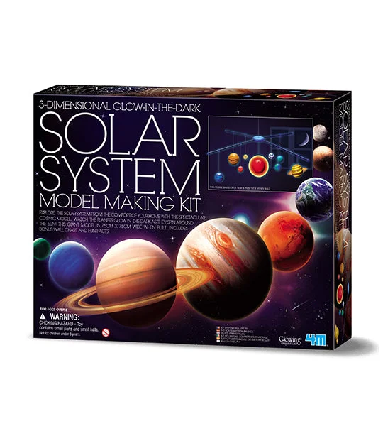 Hand - Sanded Wooden Educational Toys for Safe Exploration by Preschoolers3D Solar System Model Making Kit