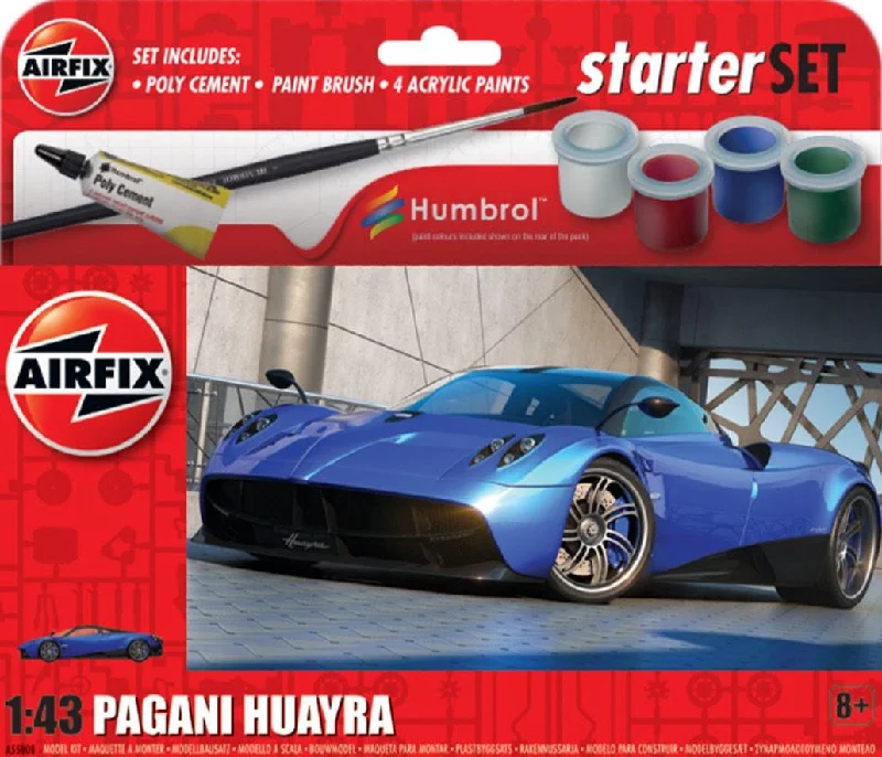 Kids' Plastic Pedal - Powered Tricycle with a Storage Basket and Safety FeaturesAirfix A55008 1:43 Pagani Huayra Starter Set