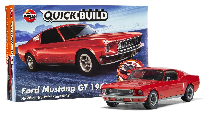 Remote - Controlled High - Speed Off - Road Buggy with All - Terrain Tires and SuspensionAirfix J6035 1968 Ford Mustang GT QUICK BUILD